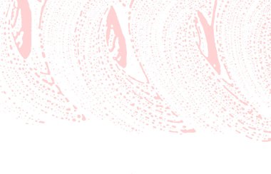 Grunge dokusu. Üzücü pembe iz. Şık bir geçmiş. Gürültü iğrenç grunge dokusu. Parlak sanatsal yüzey. Vektör illüstrasyonu.