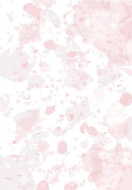 Terrazzo modern soyut şablon. Klasik İtalyan döşemesinin pembe ve gri dokusu. Taşlardan, granitten, kuvarstan, mermerden, betondan yapılmış arka plan. Venedik terrazzo trend vektör arkaplanı