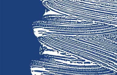 Grunge dokusu. Üzüntü çivit pürüzü. Ekstra arka plan. Gürültü iğrenç grunge dokusu. Fevkalade sanatsal bir yüzey. Vektör illüstrasyonu.