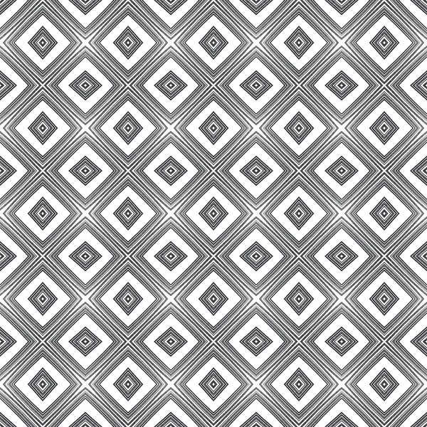 Arabeske Handgezeichnetes Muster Schwarzer Symmetrischer Kaleidoskop Hintergrund Textilfertiger Prachtvoller Druck — Stockfoto