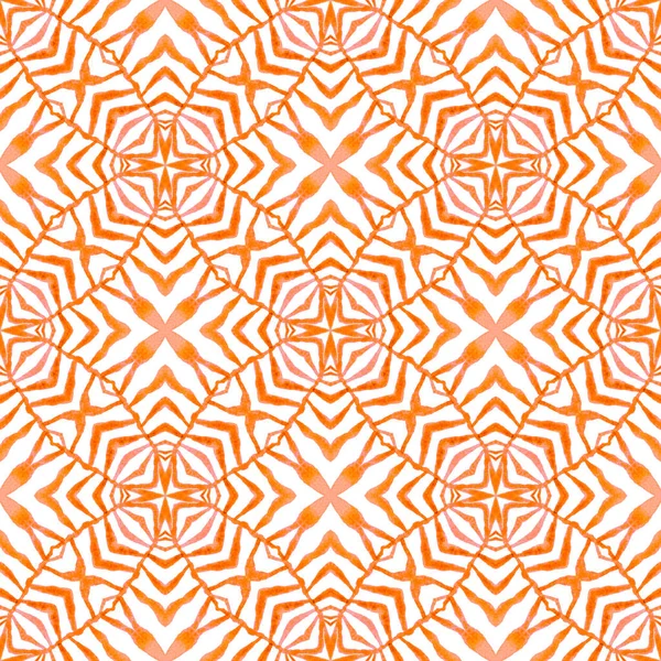 Textile Ready Pretty Print Swimwear Fabric Wallpaper Wrapping Orange Overwhelming — Stock Photo, Image