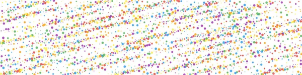 Festive Mesmeric Confetti Celebration Stars Joyous Confetti White Background Admirable — Stock vektor