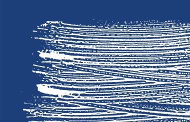 Grunge dokusu. Üzüntü çivit pürüzü. Egzotik bir geçmiş. Gürültü iğrenç grunge dokusu. Parlak sanatsal yüzey. Vektör illüstrasyonu.