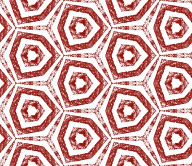 Arabesk el çizimi desen. Şarap kırmızısı simetrik kaleydoskop arka planı. Tekstil hazır tuhaf baskılar, mayo kumaş, duvar kağıdı, ambalaj. Doğulu arabesk el çizimi tasarımı.