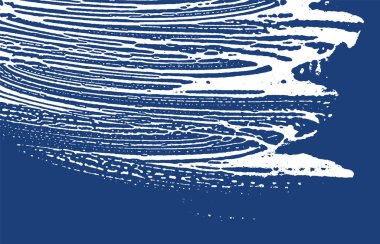 Grunge dokusu. Üzüntü çivit pürüzü. Egzotik bir geçmiş. Gürültü iğrenç grunge dokusu. Muhteşem sanatsal bir yüzey. Vektör illüstrasyonu.