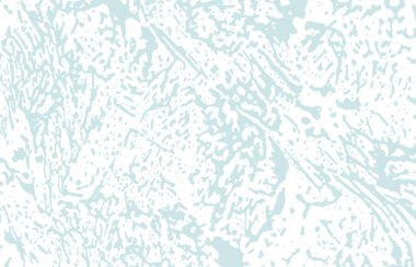 Grunge dokusu. Üzücü mavi iz. Çok klas bir geçmiş. Gürültü iğrenç grunge dokusu. Büyüleyici sanatsal yüzey. Vektör illüstrasyonu.