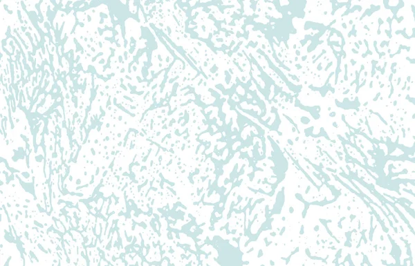 Grunge dokusu. Üzücü mavi iz. Çok klas bir geçmiş. Gürültü iğrenç grunge dokusu. Büyüleyici sanatsal yüzey. Vektör illüstrasyonu.