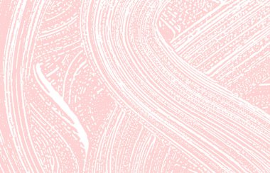 Grunge dokusu. Üzücü pembe iz. Güzel bir geçmişi var. Gürültü iğrenç grunge dokusu. Büyüleyici sanatsal yüzey. Vektör illüstrasyonu.