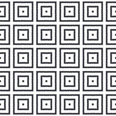 Etnik elle boyanmış desen. Siyah simetrik kaleydoskop. Tekstil hazır çekici baskı, mayo kumaş, duvar kağıdı, ambalaj. Yazlık elbise, elle boyanmış fayans..