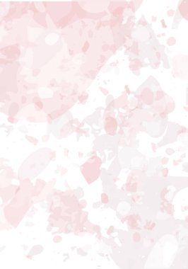 Terrazzo modern soyut şablon. Klasik İtalyan döşemesinin pembe ve gri dokusu. Taşlardan, granitten, kuvarstan, mermerden, betondan yapılmış arka plan. Venedik terrazzo trend vektör arkaplanı