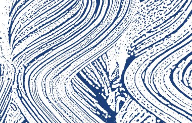 Grunge dokusu. Üzüntü çivit pürüzü. Kendinden geçmiş bir arkaplan. Gürültü iğrenç grunge dokusu. Cazip sanatsal yüzey. Vektör illüstrasyonu.