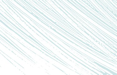 Grunge dokusu. Üzücü mavi iz. Büyüleyici bir geçmiş. Gürültü iğrenç grunge dokusu. Çarpıcı sanatsal yüzey. Vektör illüstrasyonu.