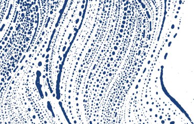 Grunge dokusu. Üzüntü çivit pürüzü. Seçkin bir geçmişi var. Gürültü iğrenç grunge dokusu. Büyüleyici sanatsal yüzey. Vektör illüstrasyonu.