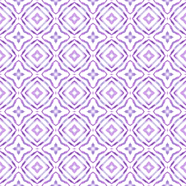 Arabesque Desenho Desenhado Mão Roxo Surpreendente Boho Design Chique Verão — Fotografia de Stock