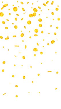 Hint paralarının düşüşü. Oldukça dağınık INR paraları. Hindistan parası. Çekici ikramiye, servet ya da başarı konsepti. Vektör illüstrasyonu.