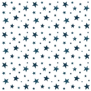 Dokulu yıldızlar arka plan, desen, duvar kağıdı. Grunge uzay yarım ton dokusu. Mavi gökada yıldız kümesi