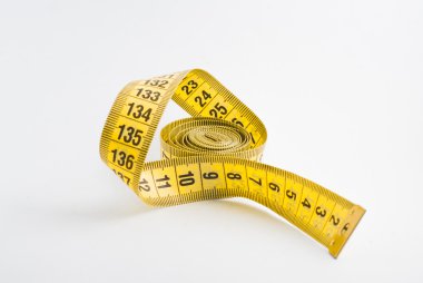 tape measure on a white background clipart
