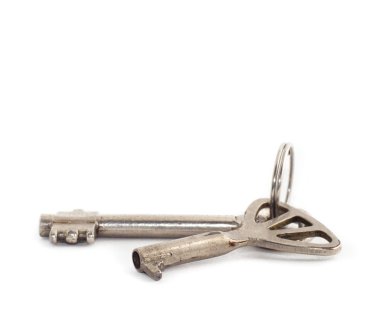 iki eski anahtar gri