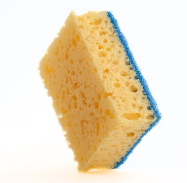 Yıkamak için sarı sünger