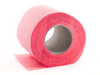 tuvalet kağıdı pembe renk.