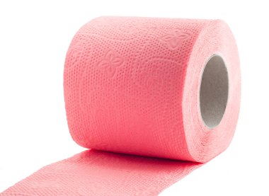 rulo pembe tuvalet kağıdı