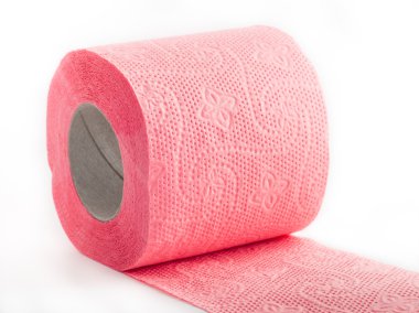 Kişisel Hijyen, araçlarının pembe tuvalet kağıdı rulo