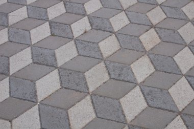 Gri kaldırım doku döşer. Arka planı için.