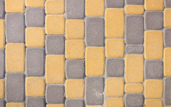 Colored paver brick background — Stock Photo, Image