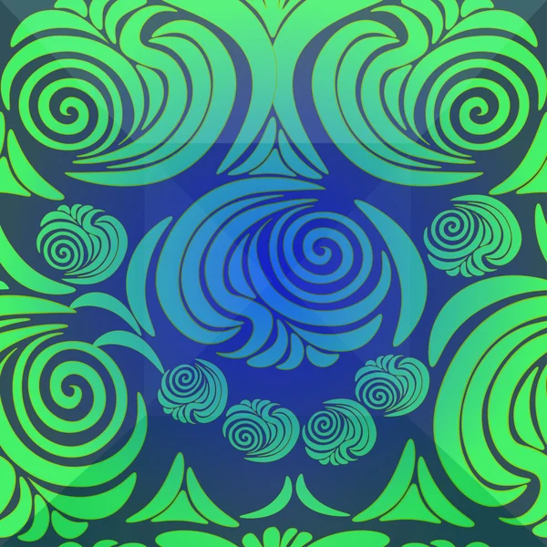 çiçek süsleme ile Victoria brink parlak. vektör çizim