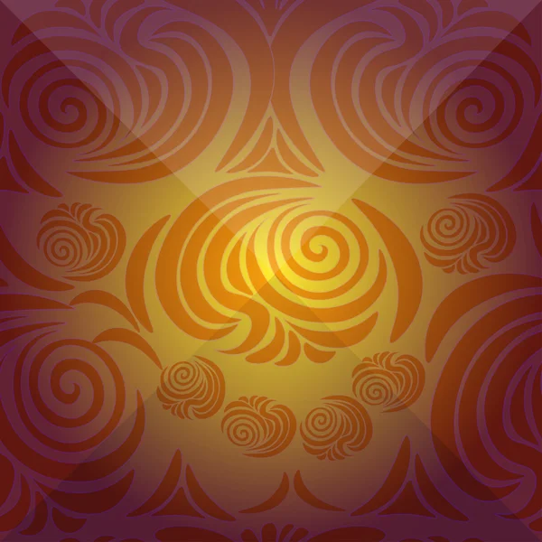 çiçek desenli bir yüzün kırmızı. vektör çizim