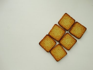 Kahvaltıda kurabiye.