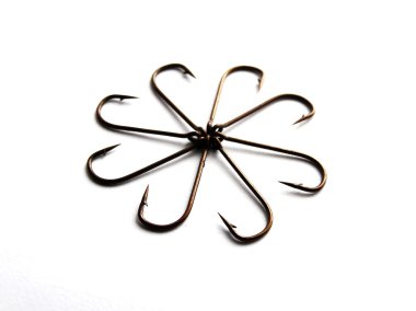 Balıkçılık aksesuarları için kanca