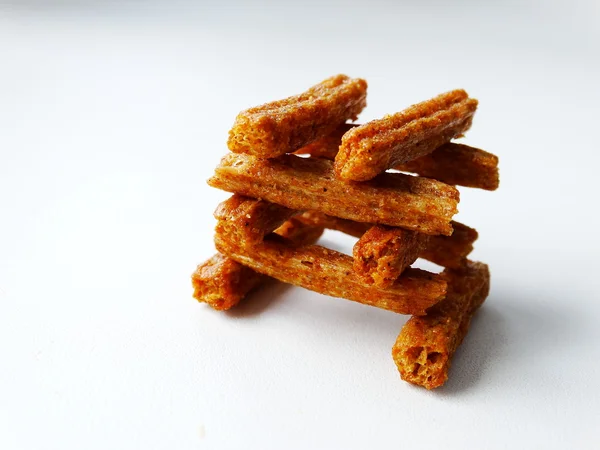 Crackers on the table — Stock Photo, Image