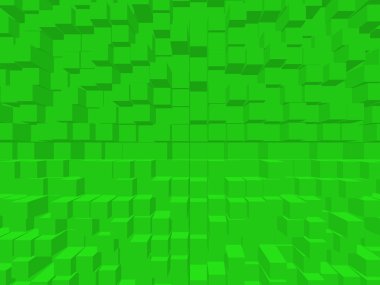 Minimalizm doku kareler şeklinde