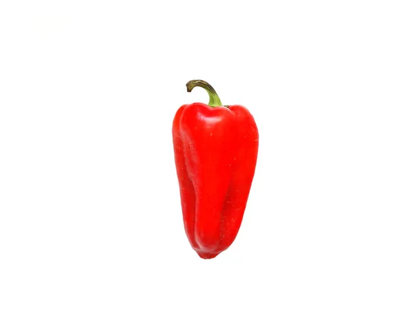 Bulgarian pepper on a white background — Stock Photo, Image