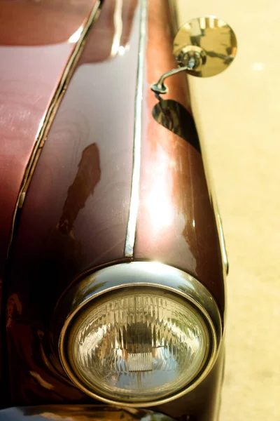 Старый Редкий Автомобиль Обои Фоне Актуальный Автомобиль Редкость Ретро Стиль — стоковое фото