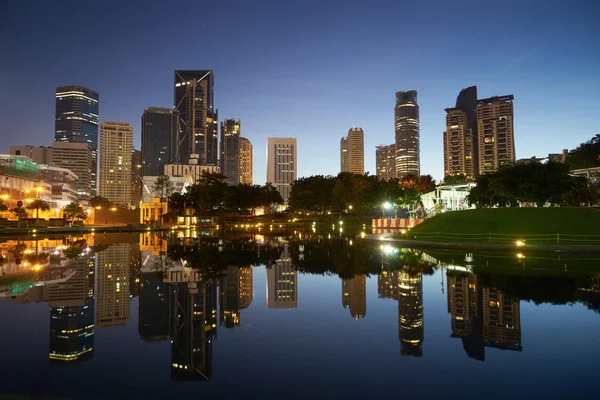 Centrum miasta Kuala Lumpur — Zdjęcie stockowe