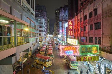 Mongkok gece sokakları