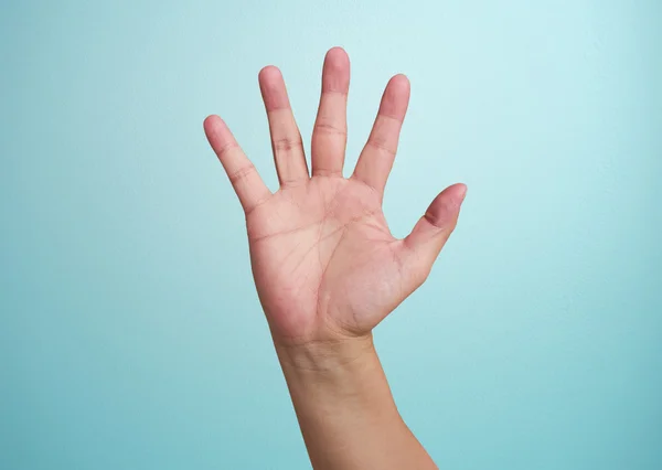 Ludzki gest ręki — Zdjęcie stockowe