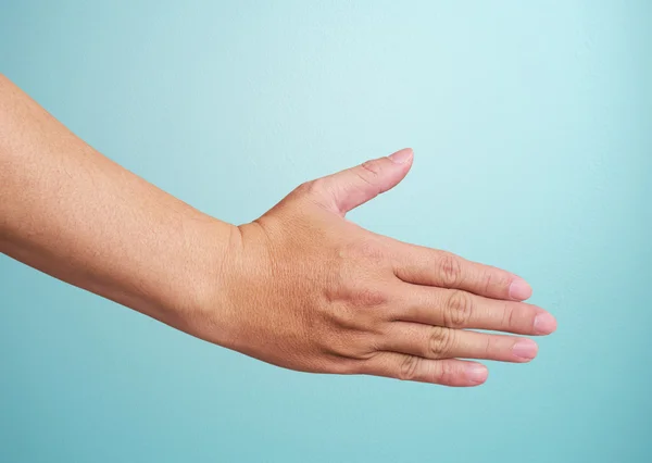 Human hand gesture — Stock Photo, Image