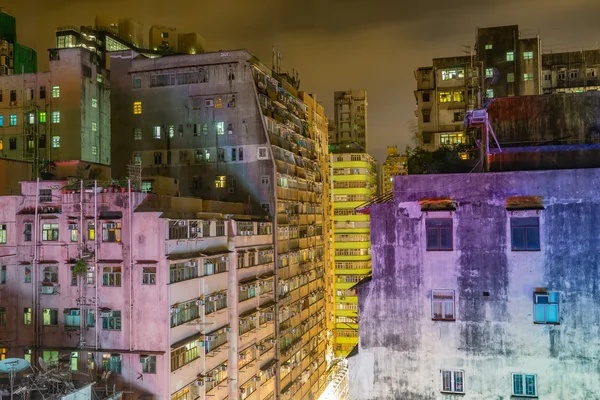 Edifici residenziali a Hong Kong — Foto Stock