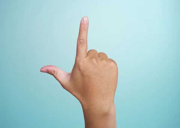 Human hand gesture — Stock Photo, Image