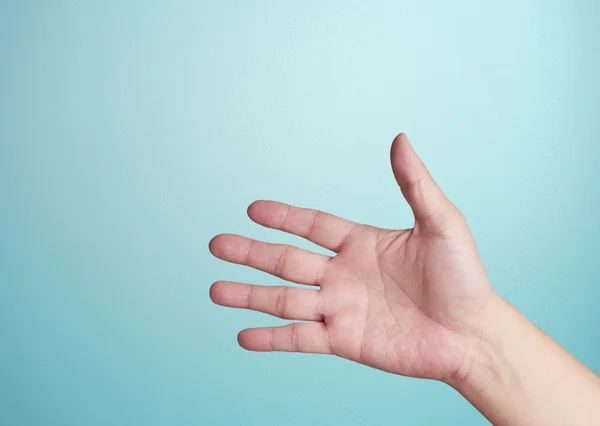 Human hand gesture — Stock Photo, Image