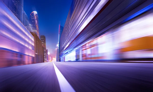 Motion blur highway — Stock Photo, Image