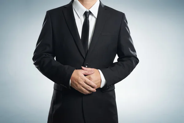 Businessman in black suit — Stock Photo, Image