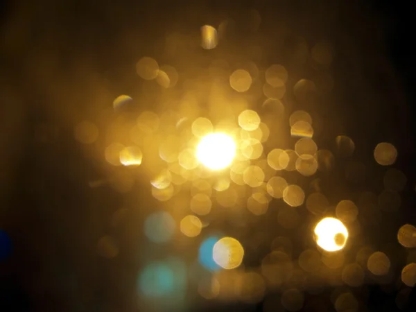 Luces borrosas y brillantes — Foto de Stock