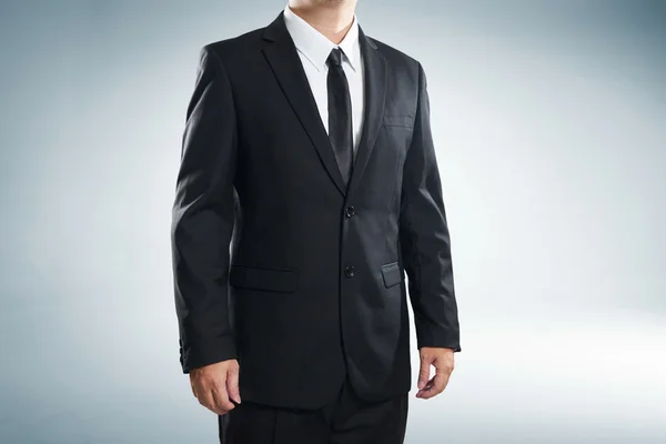 Businessman in black suit — Stock Photo, Image