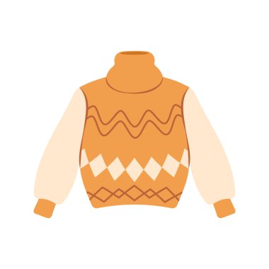 Basit kış kıyafetleri çizimleri, düz çizgi film modası..