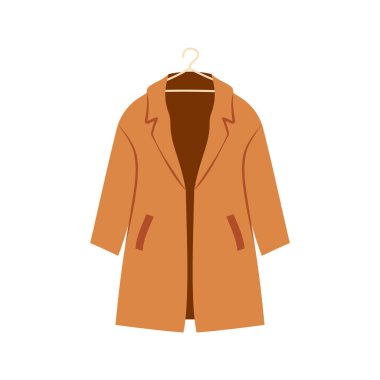 Basit kış kıyafetleri çizimleri, düz çizgi film modası..