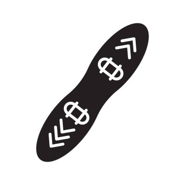 Simple winter glyph icons of cold weather and seasonal activities.